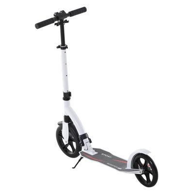 HOMCOM Tretroller mit Stossdampfung und hohenverstellbar Самокат с амортизацией и регулировкой высоты