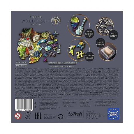 Trefl Holz Puzzle (500+1 Teile) Деревянный пазл (500+1 штук)