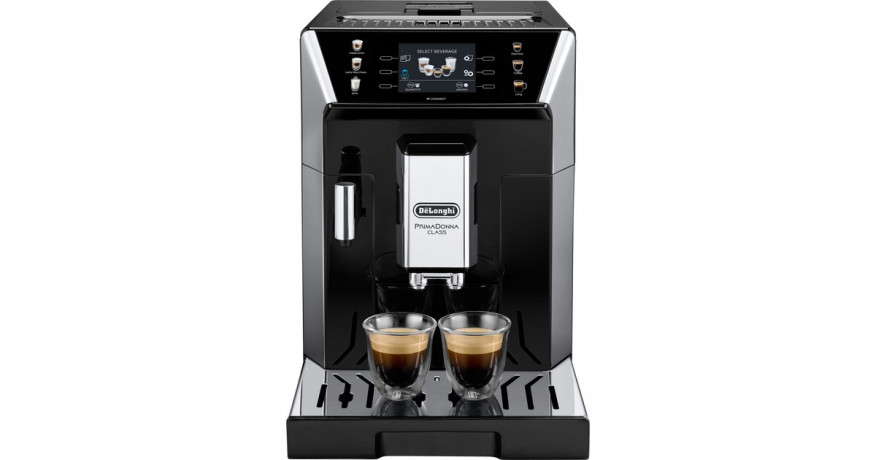 DeLonghi DeLonghi PrimaDonna Class ECAM 550.65.SB, Vollautomat schwarz/silber schwarz, silber DeLonghi PrimaDonna Class ECAM 550.65.SB, полностью автоматический черный/серебристый