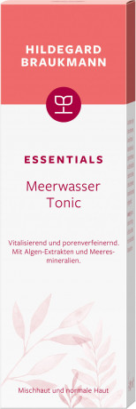 Hildegard Braukmann ESSENTIALS Meerwasser Tonic, 200 ml, Hildegard Braukmann тоник для лица для комбинированной и нормальной кожи, для женщин, 200 мл