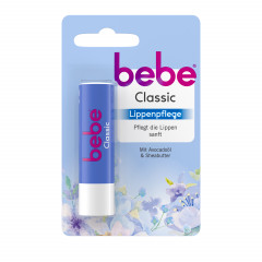 bebe Lippenpflege Classic, 4,9 g, bebe бальзам для губ Classic с маслом ши и маслом авокадо, 4,9 г