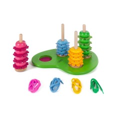 SINASPIELZEUG Holzspielzeug Steckspiel ?Flowerpower? Деревянная игрушка подключаемая игра ?Flowerpower?