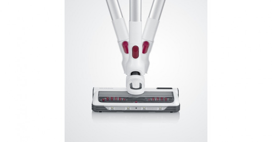 Severin Severin HV 7166, Stielstaubsauger weiss/rot weiss/rot Severin HV 7166, палочный пылесос белый/красный