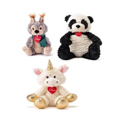 Woodyland Kuscheltiere 3er Kuscheltierset Мягкие игрушки Набор из 3-х мягких игрушек.