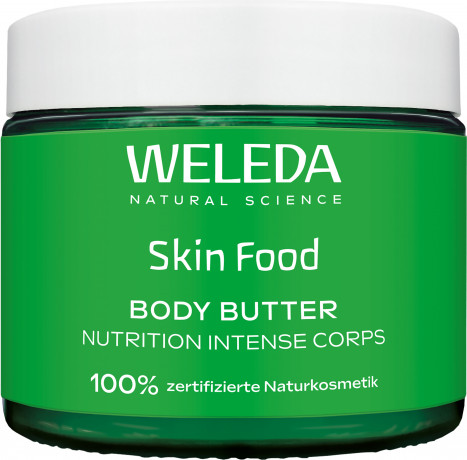 Weleda SKIN FOOD Body Butter, 150 ml, Питательное крем-масло Skin Food для сухой кожи тела с маслами ши и какао, 150 мл