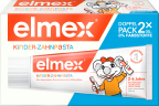 elmex Zahnpasta Kinder Doppelpack (2x50 ml), 100 ml, Детская зубная паста Kinder с фторидом для защиты от кариеса, 2–6 лет, 2 × 50 мл
