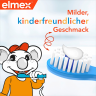 elmex Zahnpasta Kinder Doppelpack (2x50 ml), 100 ml, Детская зубная паста Kinder с фторидом для защиты от кариеса, 2–6 лет, 2 × 50 мл
