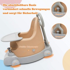 COSTWAY® Baby Gehhilfe Essensstuhl 6 in 1 Badestuhl Детские ходунки