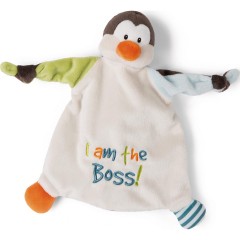 NICI Schmusetuch Pinguin I am the Boss (47133) Утешительный пингвин Я босс (47133)
