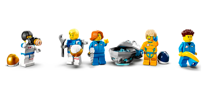 LEGO 3er Set НАБОР ЛЕГО: 60348 Луноход + 60349 Лунная космическая станция + 60350 Лунная научная база