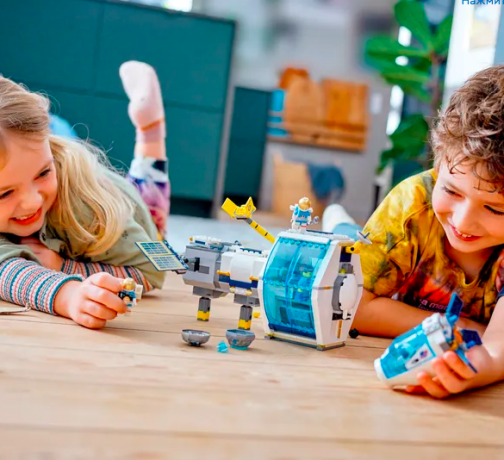 LEGO 3er Set НАБОР ЛЕГО: 60348 Луноход + 60349 Лунная космическая станция + 60350 Лунная научная база