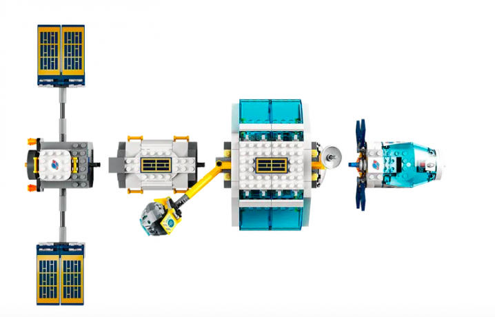 LEGO 3er Set НАБОР ЛЕГО: 60348 Луноход + 60349 Лунная космическая станция + 60350 Лунная научная база