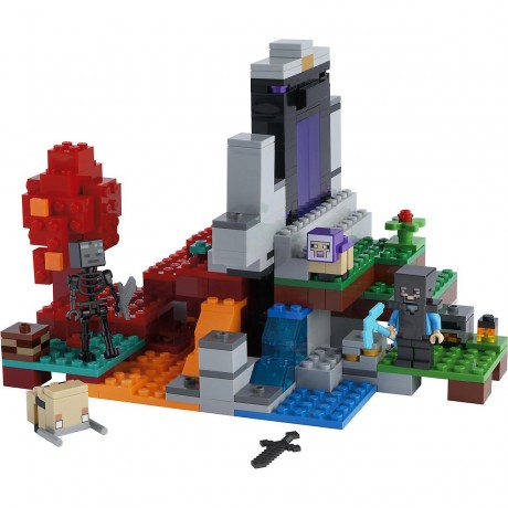 LEGO Minecraft 21172 Das zerst orte Portal ЛЕГО Разрушенный портал