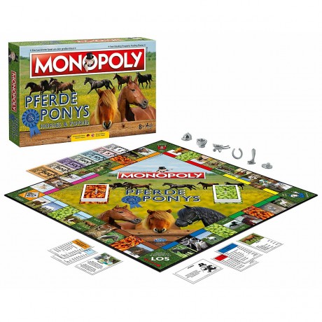Winning Moves Monopoly Pferde und Ponys Монополия лошадей и пони