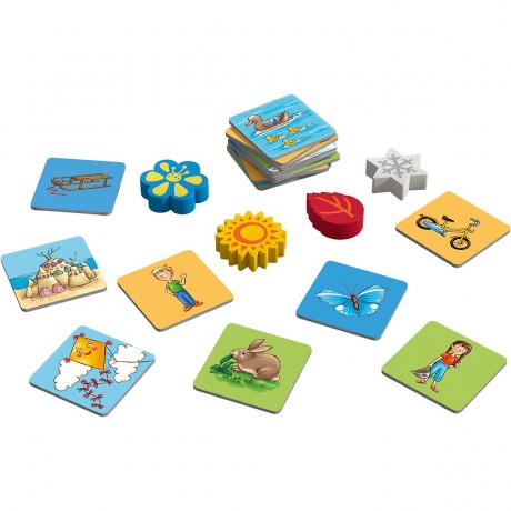 Haba HABA 305547 Ratz Fatz durch die Jahreszeiten HABA 305547 Ratz Fatz в зависимости от сезона