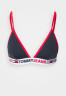 Tommy Hilfiger TRIANGLE FIXED Bikini top desert sky TRIANGLE FIXED Верх бикини небо пустыни