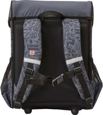 LEGO Schulranzenset LARSEN EASY LEGO NINJAGO Gold, 3-tlg. (2021) Набор школьных сумок LARSEN EASY LEGO NINJAGO Gold, 3 предмета. (2021)