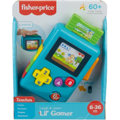 Mattel Fisher-Price Lernspass Lil Gamer mit Musik und Licht Fisher-Price Learning Fun Lil Gamer с музыкой и светом