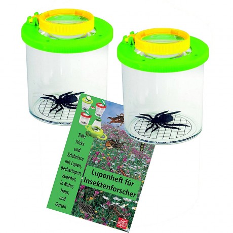 Edu-Toys 2 Stuck Becherlupen 2 увеличительных стекла кружки