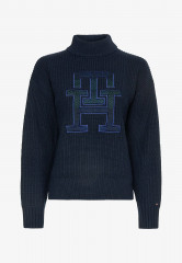 Tommy Hilfiger MONOGRAM GRAPHIC MOCK-NK Jumper desert sky MONOGRAM GRAPHIC MOCK-NK Джемперы небо пустыни
