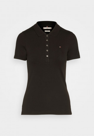 Tommy Hilfiger 1985 SLIM Polo shirt black 1985 SLIM рубашка поло черный