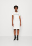 Tommy Hilfiger ROPE PUFF PRINT KNEE Jersey dress ecru ROPE PUFF PRINT KNEE Платье из джерси экрю
