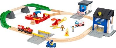 BRIO Rettungsteam-Zugset Комплект поезда спасательной команды