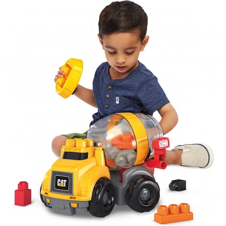 Mattel Mega Bloks CAT Betonmischer (9 Teile) Бетоносмеситель Mega Bloks CAT (9 частей)