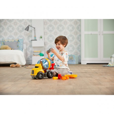 Mattel Mega Bloks CAT Betonmischer (9 Teile) Бетоносмеситель Mega Bloks CAT (9 частей)