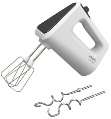 Krups Krups Handmixer GN4001 3 Mix 4000, 450 W, Turbo- und Auswurf-Funktion, inkl. 2 Ruhrbesen und 2 Knethaken  Ручной миксер Krups GN4001 3 Mix 4000, 450 Вт, турбонаддув и функция выброса, включая 2 венчика и 2 насадки для теста