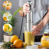 iceagle iceagle Stabmixer 4-in-1 mit Schneebesen, Becher und Zerkleinerungsschussel 1000W, 1000,00 W, Schneebesen, Milchaufschaumer, Zerkleinerer, Mashers, 600ml Messbecher  Ручной блендер Iceagle 4-в-1 с венчиком, чашкой и чашей для измельчения 1000 Вт, 