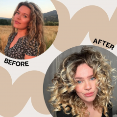 Bali Curls Daily Curl Routine set, Набор для кудрявых волос: шампунь + кондиционер + гель для кудрей, питание, увлажнение, 650 мл