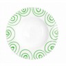Gmundner Keramik Gmundner Keramik Grungeflammt Pastateller Gourmet d: 29 cm / h: 4,5 cm Тарелка для пасты Gmundner Ceramics Green Flamed Gourmet d: 29 см / высота: 4,5 см