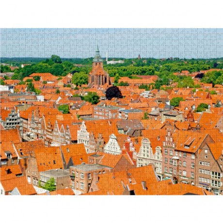 CALVENDO Puzzle CALVENDO Puzzle Blick auf die Altstadt vom Wasserturm Пазл CALVENDO Puzzle Вид на старый город с водонапорной башни
