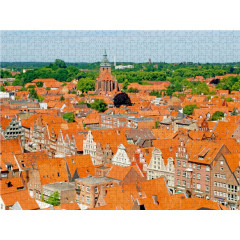CALVENDO Puzzle CALVENDO Puzzle Blick auf die Altstadt vom Wasserturm Пазл CALVENDO Puzzle Вид на старый город с водонапорной башни