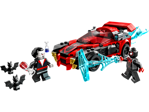 Lego Miles Morales vs. Morbius Майлз Моралес против Морбиуса