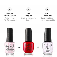 OPI Nail Lacquer Top Coat 15ml, OPI Топовое покрытие OPI Top Coat (США), закрепляет цвет и даёт глянцевый зеркальный блеск, 15мл