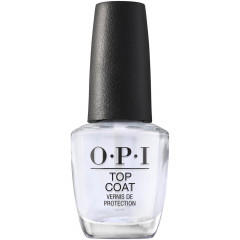 OPI Nail Lacquer Top Coat 15ml, OPI Топовое покрытие OPI Top Coat (США), закрепляет цвет и даёт глянцевый зеркальный блеск, 15мл