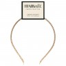 The Hair Edit Gold Cable Chaplet Headband  Золотая повязка на голову в виде часовни