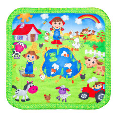 fillikid Spielbogen mit Krabbeldecke Bauernhof Игровая арка с фермой игровых ковриков