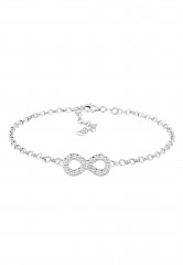 Elli Elli Armband Infinity Kristalle 925 Silber  Браслет Elli бесконечность кристаллы серебро 925 пробы