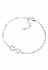Elli Elli Armband Infinity Kristalle 925 Silber  Браслет Elli бесконечность кристаллы серебро 925 пробы