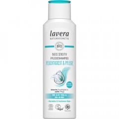 LAVERA basis sensitiv Pflegeshampoo Feuchtigkeit &amp; Pflege 250ml, 250 ml, Лавера Шампунь для увлажнения волос и комфорта чувствительной кожи головы, био-алоэ вера, 250 мл