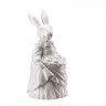 Hutschenreuther Hutschenreuther Hasenfiguren Hasenfrau mit Eiern - weiss glasiert h: 13,3 cm Фигурки кроликов Hutschenreuther женщина-кролик с яйцами - белая глазурь, высота: 13,3 см
