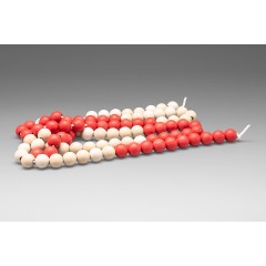 Wissner aktiv lernen Riesen-Rechenkette rot\/weiss 100er Zahlenraum Гигантская арифметическая цепочка красно-белая 100 чисел