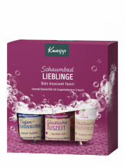 Kneipp Geschenkset Schaumbad Lieblinge, 1 Stueck, Kneipp подарочный набор Schaumbad Lieblinge из трёх пен для ванны, 1 шт,