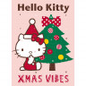 Hello Kitty Adventskalender, Hello Kitty шоколадный адвент-календарь 2026 «Hello Kitty на зимнем катке» с 24 фигурками из молочного шоколада, 75 г