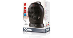 Domo Domo DO7324F, Heizlufter schwarz schwarz Domo DO7324F, тепловентилятор черный