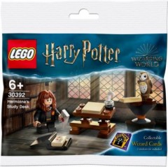 LEGO 2er Set: Harry Potter 30392 Hermines Schreibtisch - Polybag + Ungarischer Hornschwanz Набор из 2 предметов: стол Гермионы Harry Potter 30392 — полиэтиленовый пакет + венгерская рогатка