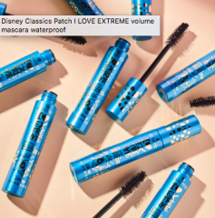 Essence Disney Classics Patch I Love Extreme Mascara, Эссенс Дисней Пэтч Водостойкая Тушь для объема и разделения ресниц, черная, 12 мл